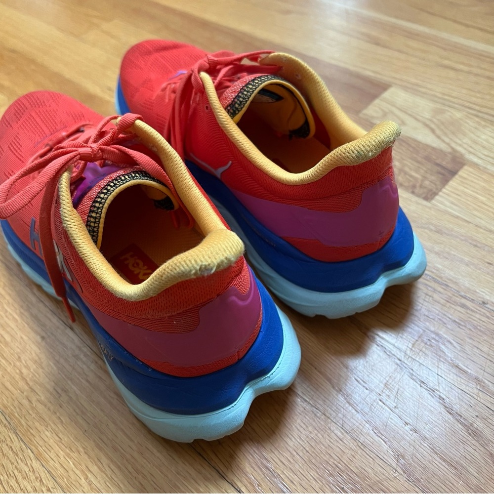 Hoka Pink and Blue Women's Sneakers - Picture 3 of 6